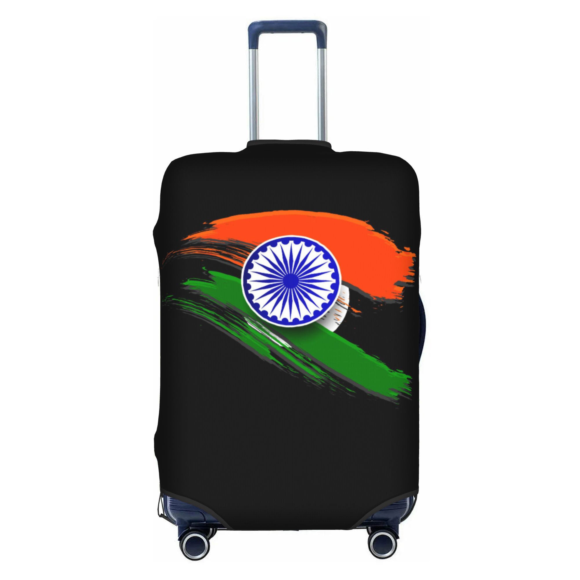 Travel Accessories India - Vlag van India Kofferhoes Elastische Indiase