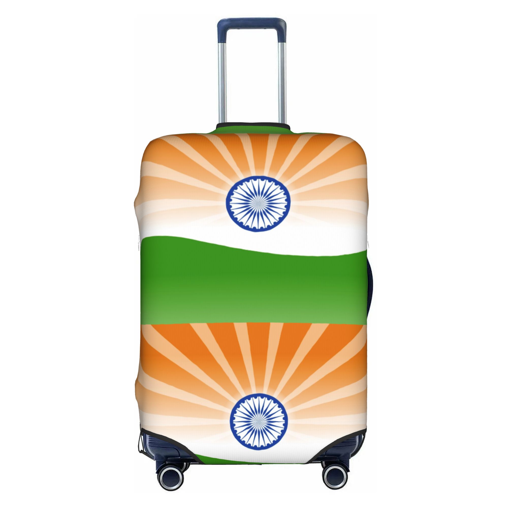 Travel Accessories India - Vlag van India Reisbagagehoes Elastische India