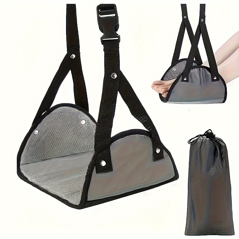 Travel Accessories Long Flight - Verstelbare hangende voethangmat, draagbare comfortabele beensteun
