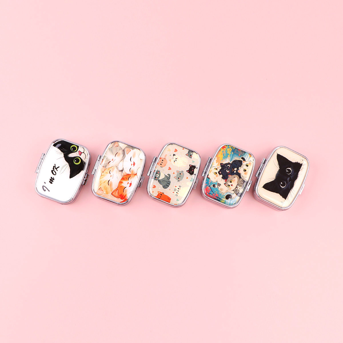 Zwarte Kat Pillendoosjes Carto - Travel Accessories Jewelry recensie en prijs