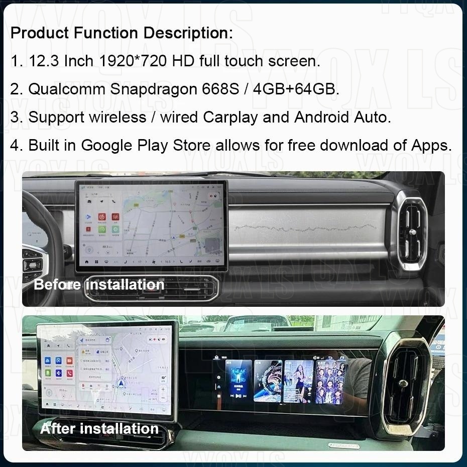 12,3 inch Co-pilot Display voo - Travel Accessories India recensie en prijs