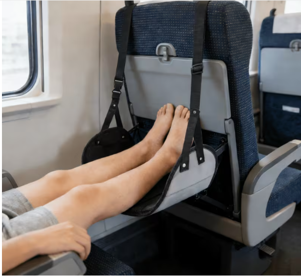 Verstelbare voetensteun met dr - Travel Accessories Long Flight recensie en prijs