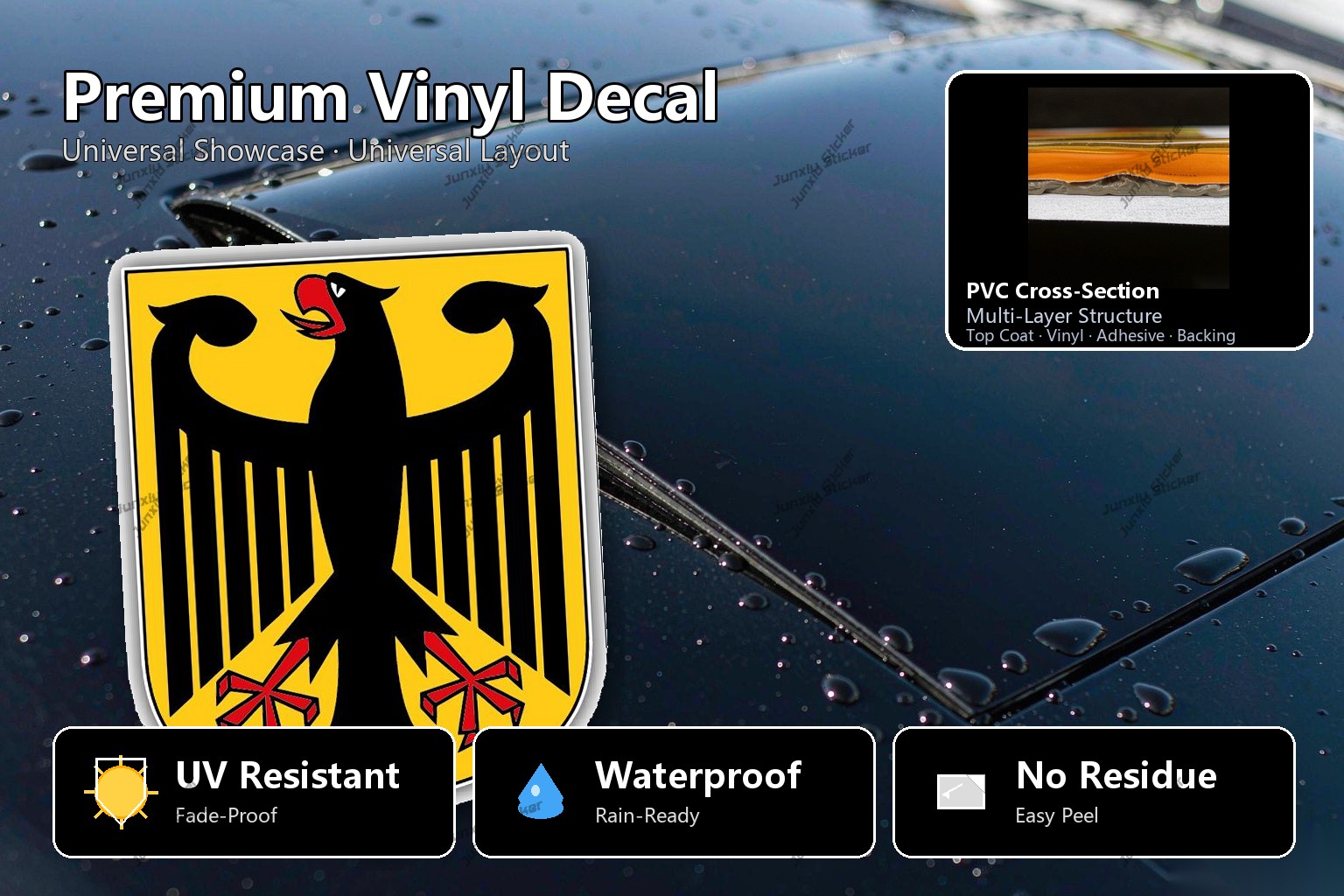 Ovale IN India vlag vinyl auto - Travel Accessories India recensie en prijs