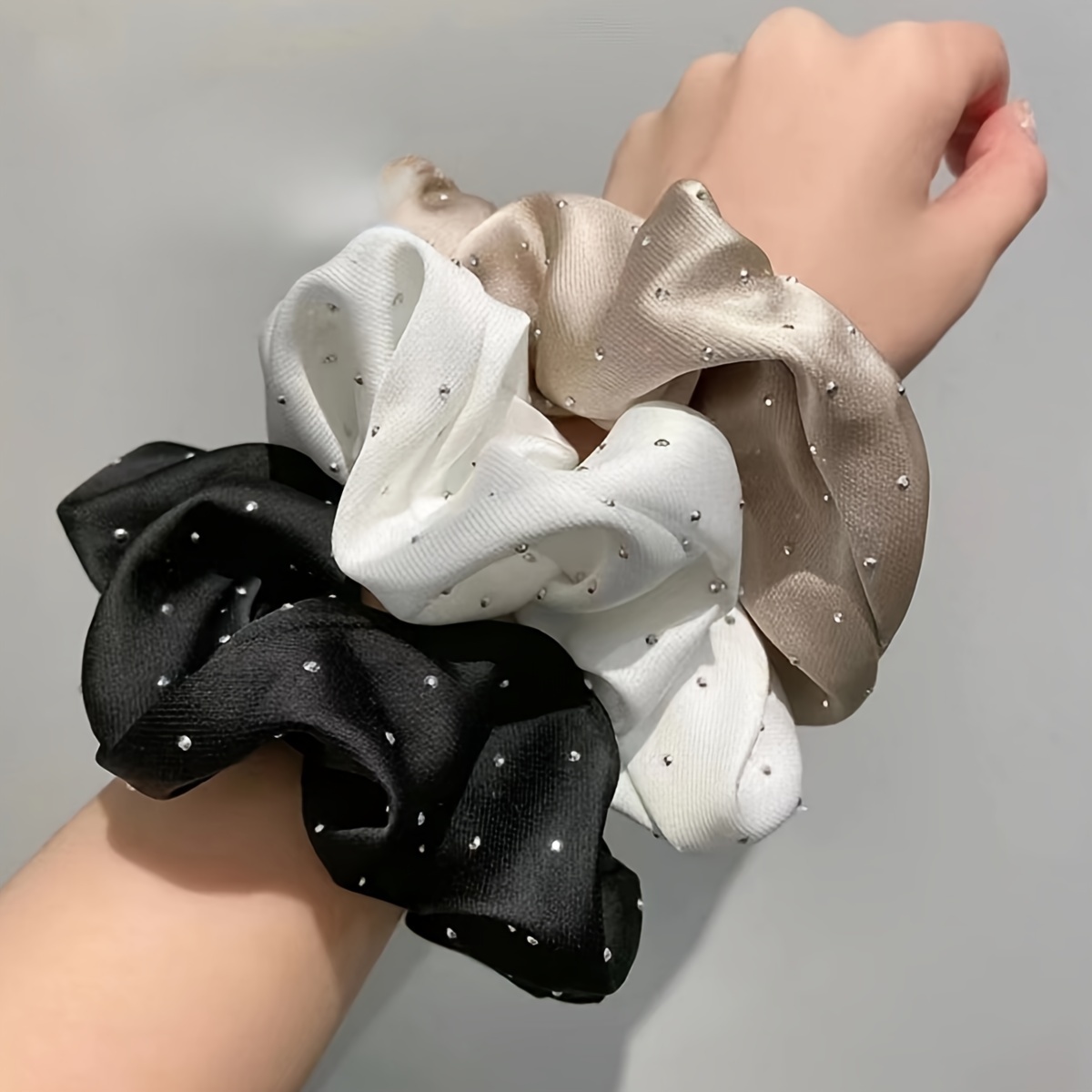 1/3PCS satijnen scrunchies met - Travel Accessories Aesthetic recensie en prijs