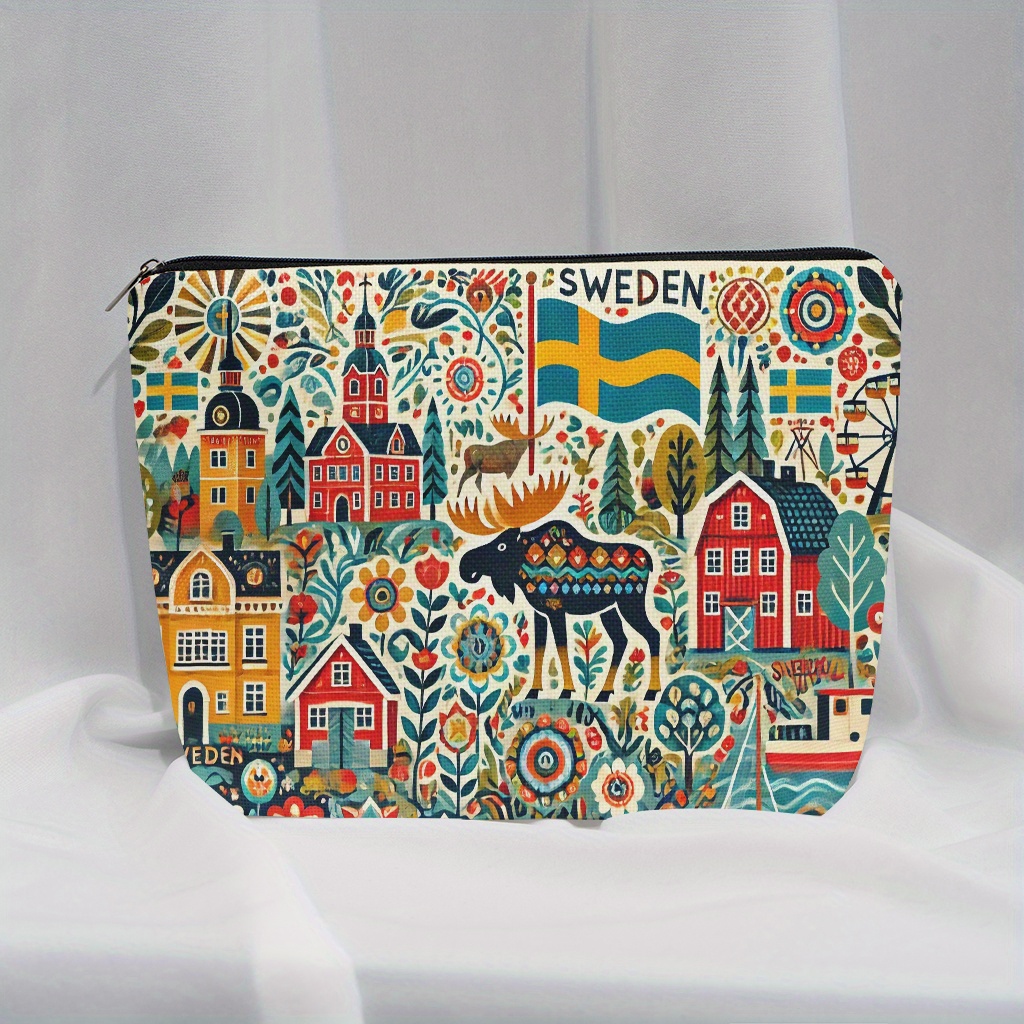 Een make-uptasje met Zweden-th - Travel Accessories Jewelry recensie en prijs