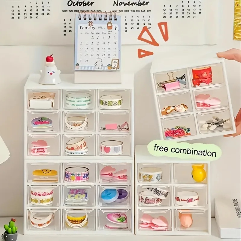 1pc stofdichte multi-grid desk - Travel Accessories Jewelry recensie en prijs