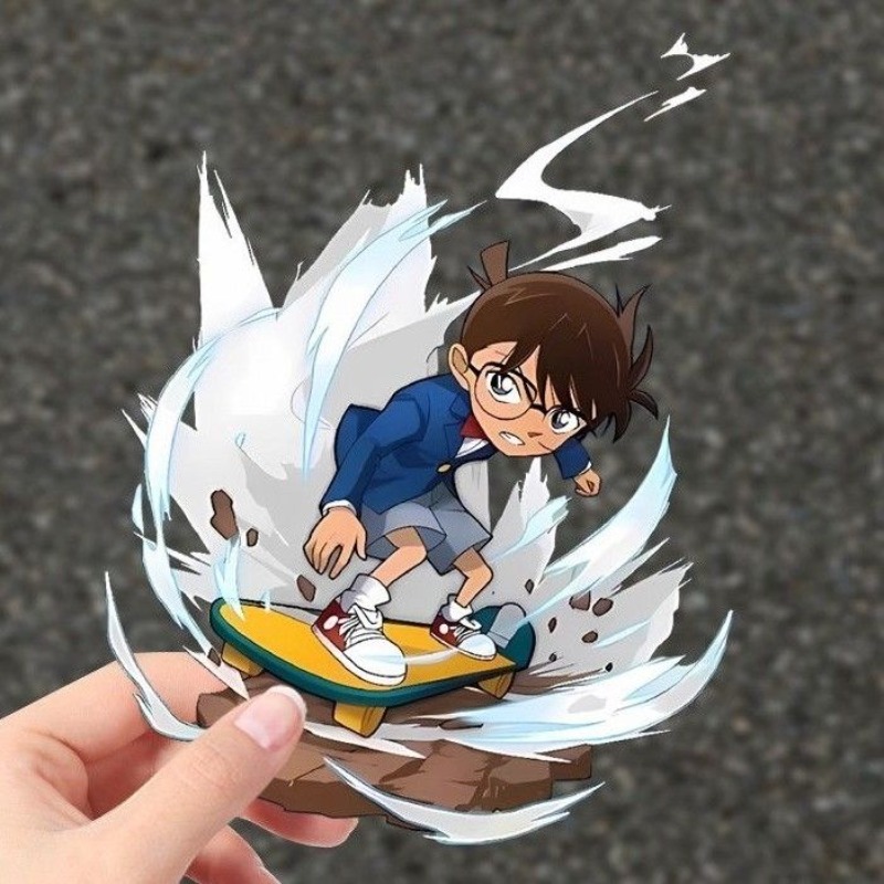 Detective Conan Cartoon Skateb - Luggage Cover Protector recensie en prijs