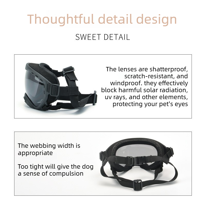 Huisdierbril Windzand UV-besch - Travel Accessories Ideas recensie en prijs
