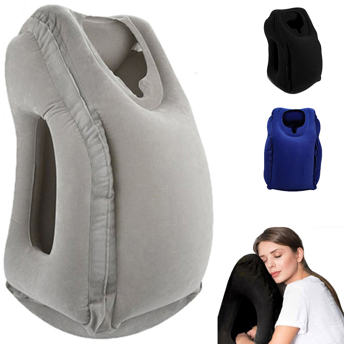 Opblaasbaar reis kussen, reisa - Travel Accessories Long Flight recensie en prijs